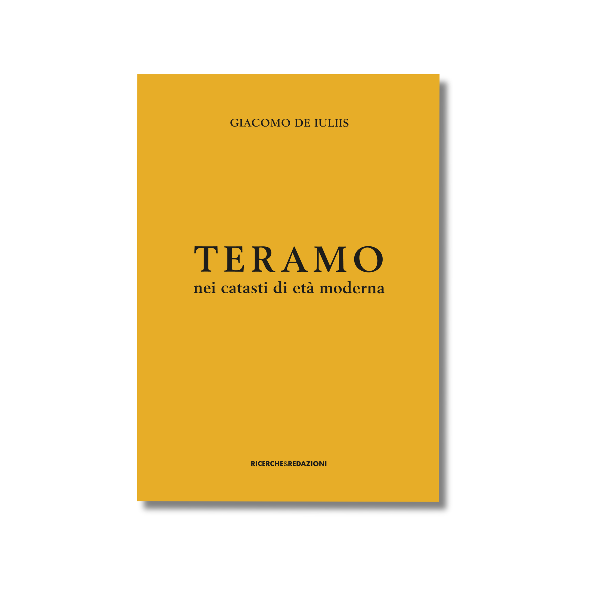 Teramo nei catasti di Età moderna