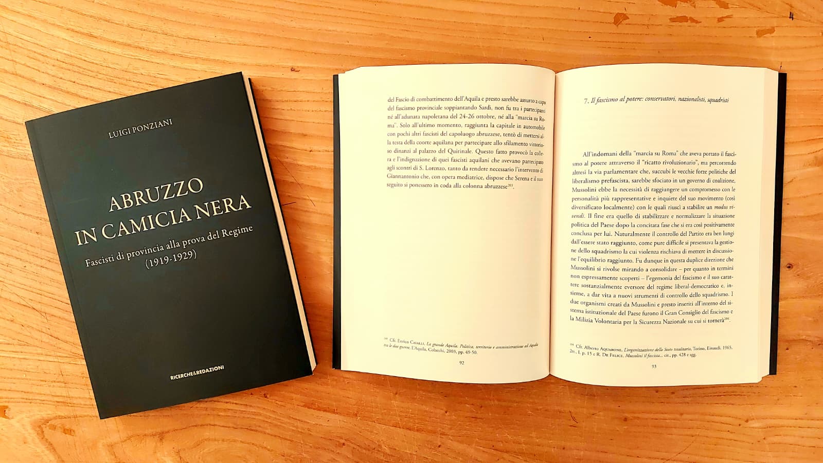 Abruzzo in camicia nera