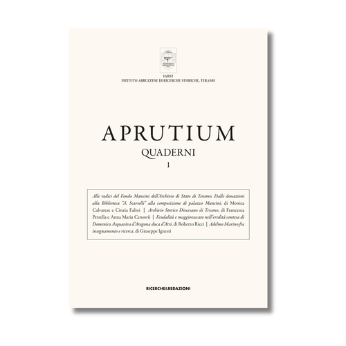 Aprutium. Quaderni 1
